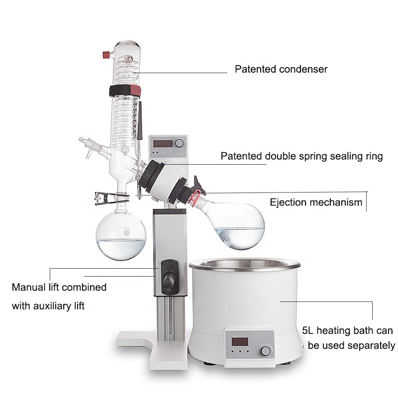 Chemical Laboratories 5L LED Digital Rotary Evaporator Automatic